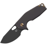 Fox 526TIBB Suru M390 Framelock Knife Black Titanium Handles