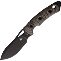 Fobos 092 Mini Black Fixed Blade Camo Handles