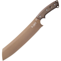 TOPS ELCH04 Midnight Bronze El Chete Fixed Blade Knife Black/Green Handles