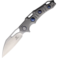 Defcon 93131 Gravity Satin Framelock Knife Gray Handles