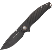 Viper 6007DTBR Vale Black Stonewashed Linerlock Knife Black/Bronze Stonewashed Handles