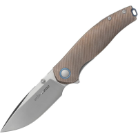 Viper 6004TIBR Vale Satin Linerlock Knife Bronze Handles