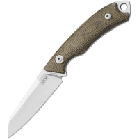 MKM-Maniago PT2GC Pocket Tango 2 Fixed Blade Knife Green Handles