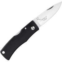 Fallkniven U2CE U2 Cetus Elmax Lockback Knife Black Handles