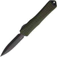 Heretic 032F6AGRN Auto Manticore X Black OTF Knife OD Green Handles