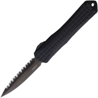 Heretic 024F6CT Auto Manticore Black Serrated OTF Knife Frag Handles