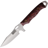 Dawson 15916 Smuggler Fixed Blade Knife Black/Red Handles