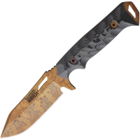Dawson 49062 Shepherd Arizona Copper Fixed Blade Knife Black/Gray Handles