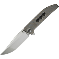 We 220414 Ezinta Framelock Knife Flame Titanium Handles