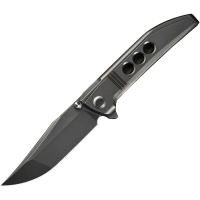 We 220413 Ezinta Framelock Knife Polish Gray Handles