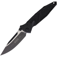Microtech 1601T Socom Elite Two-Tone Single Edge Linerlock Knife Black Handles