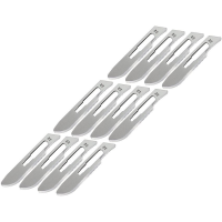 Havalon 22XTDZ Quik-Change Fixed Knife Blunt Tip Replacement 12 Pack