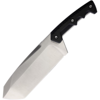 Extrema Ratio 0107SATBLK Fat Boy Satin Tanto Fixed Blade Knife Black Handles