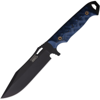 Dawson 16609 Marauder MagnaCut Fixed Blade Knife Blue/Black Handles