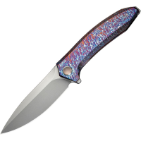 We 230704 Acuminal Framelock Knife Flame Handles