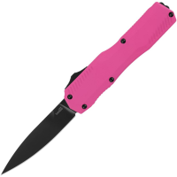 Kershaw 9000PKBLK Auto Livewire Black MagnaCut OTF Knife Pink Handles