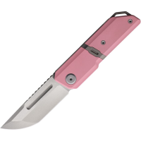 Maxace MM291B Capsule Tanto Linerlock Knife Pink Handles