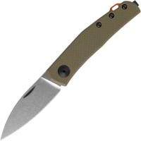 Zero Tolerance 0235OLG10 Model 0235 Stonewash Spear Point Slip Joint Knife OD Green Handles