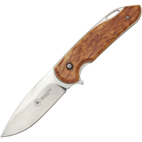 Brusletto 10182 Natten Linerlock Knife Birch Handles
