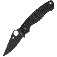 Spyderco 81GMCBKP2 Para Military 2 Salt Black Compression Lock Knife Black Handles