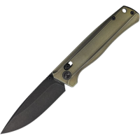 CMB 17C Braveman Black S35VN Axis Lock Knife Bronze Handles