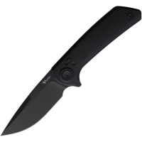 Reate PLXFA3 PL-XF Black Nitro V PivotLock Knife Black Aluminum Handles