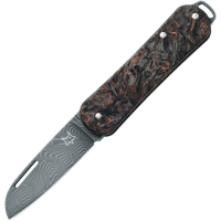 FOX VPDAM108 Vulpis Folder Knife Dark Matter Carbon Fiber Handles