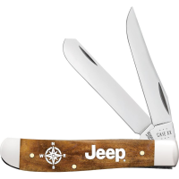 Case XX 27012 Jeep Mini Trapper Knife Antique Bone Handles