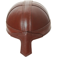 India Made 910999 Leather Norman Nasal Helmet