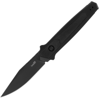 Kershaw 7951BLK Auto Launch 17 Black MagnaCut Clip Point Button Lock Knife Black Handles