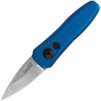 Kershaw 7500BLU Auto Launch 4 Spear Point Button Lock Knife Blue Handles