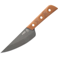 TOPS FMSM01 Frog Market Special Mini Fixed Blade Knife Tan Micarta Handles