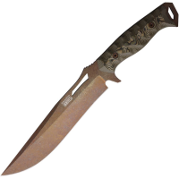Dawson 48805 Seraphim CP Arizona Copper MagnaCut Fixed Blade Knife Ultrex Camo G10 Handles