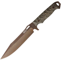 Dawson 16623 Marauder XL Arizona Copper Fixed Blade Knife Ultrex Camo G10 Handles