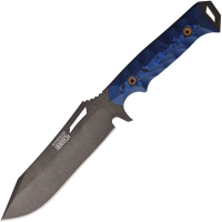 Dawson 83830 Shepherd XL Midnight MagnaCut Fixed Blade Knife Black/Blue G10 Handles