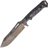 Dawson 83960 Shepherd XL Monsoon MagnaCut Fixed Blade Knife Black/White G10 Handles