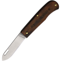 Ontario 7022TC OH-O Folding Knife Brown Wood Handles