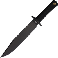 Cold Steel 39LRSQ Trail Master Black 52100 Carbon Steel Knife Black Handles