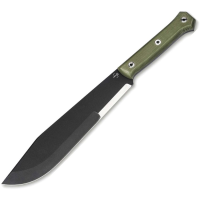 Boker Plus P02BO602 Northwood Carbon Steel Bowie Knife Green Micarta Handles