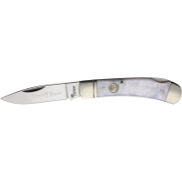 Boker 110877 TS 2.0 D2 Carbon Steel Folding Hunter Knife Faux MOP Handles