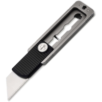 Boker Plus P01BO915 Cutweazle Slide Lock Knife Gray/Black G10 Handles