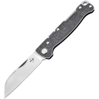 Boker Plus P01BO867 Atlas Satin D2 Sheepsfoot Atlas Lock Knife Black Stonewash Handles