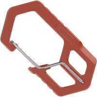 Gerber 1075357 Carabiner Keychain Tool Orange Handles
