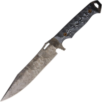 Dawson 16203 Marauder XL Monsoon MagnaCut Fixed Blade Knife Black/White G10 Handles