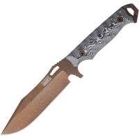 Dawson 16548 Marauder Arizona Copper MagnaCut Fixed Blade Knife White/Black G10 Handles