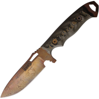 Dawson 83526 Nomad Arizona Copper MagnaCut Fixed Blade Knife Camo Handles