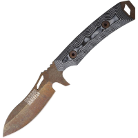 Dawson 15893 Harvester Arizona Copper MagnaCut Fixed Blade Knife Blue/Black G10 Handles