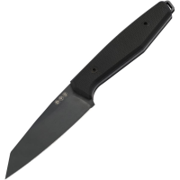 Boker 130502 Ak1 Black Reverse Tanto Fixed Blade Knife Black G10 Handles