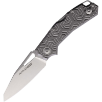 Viper 6020TI3D Alfa Satin MagnaCut Lockback Knife Gray Titanium Handles