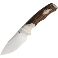 Spika BUFB090 Bushmaster Jeremiah Fixed Blade Knife Deer Stag Handles